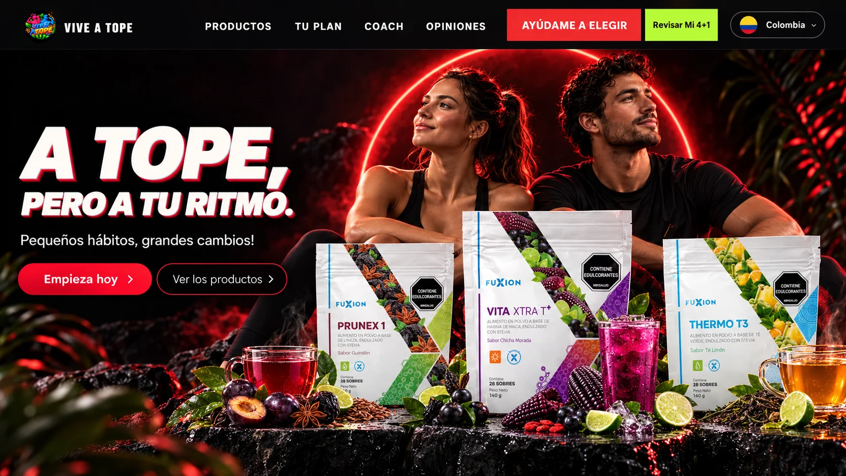 Vive A Tope Colombia · A tope, pero a tu ritmo