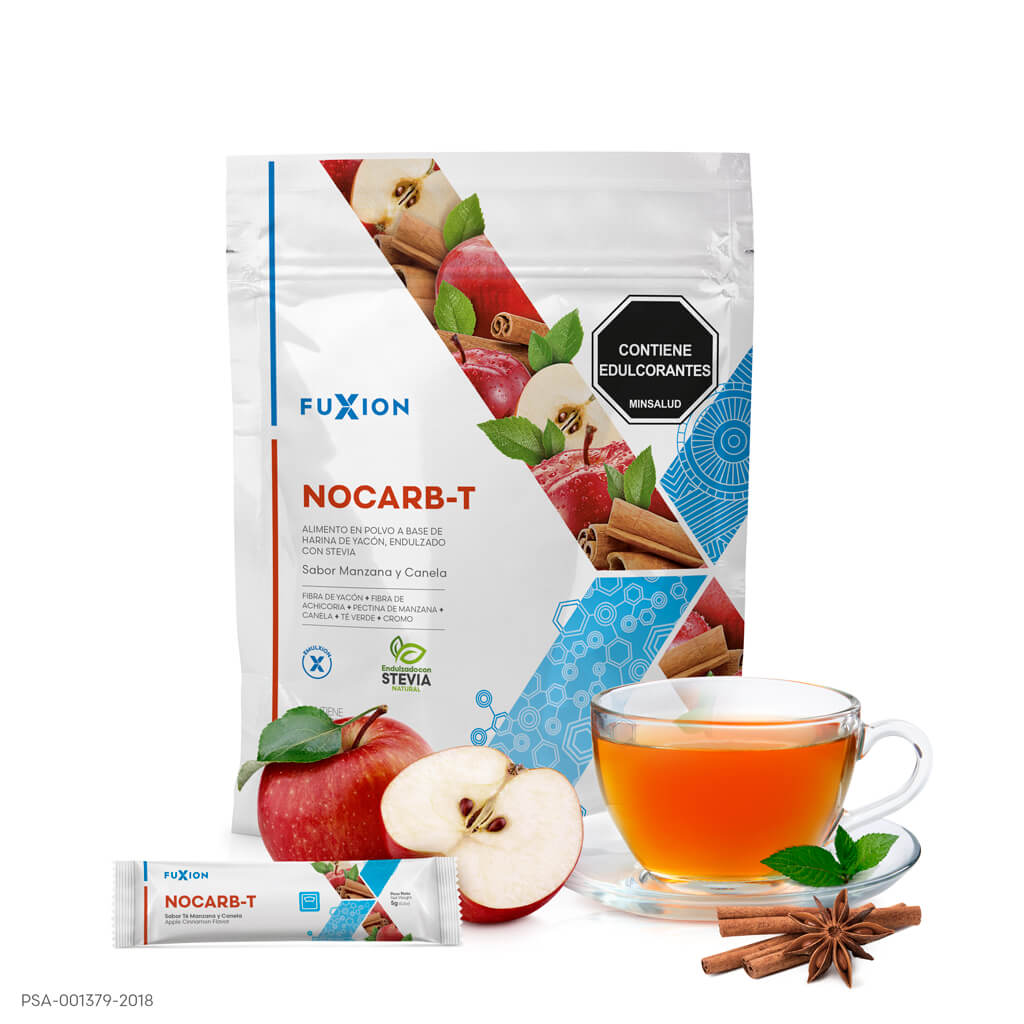 NOCARB-T · 28 días · Reverso y composición