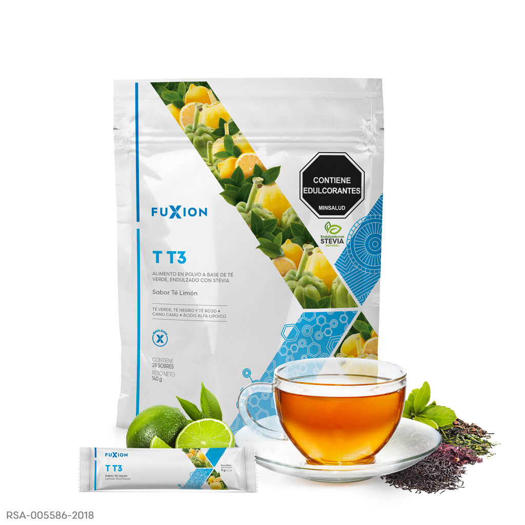 THERMO T3 · 28 días · Reverso y composición