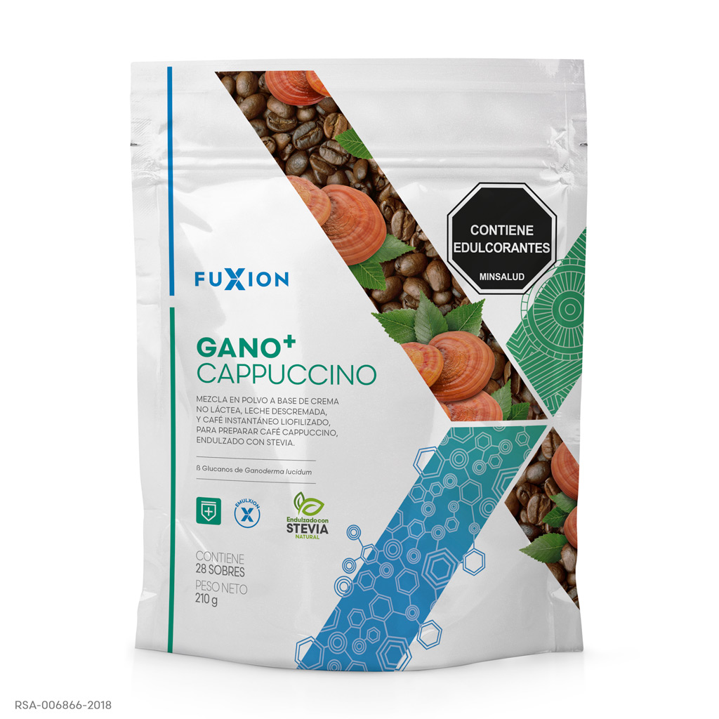 GANO+ CAPPUCCINO · 28 días · Envase oficial