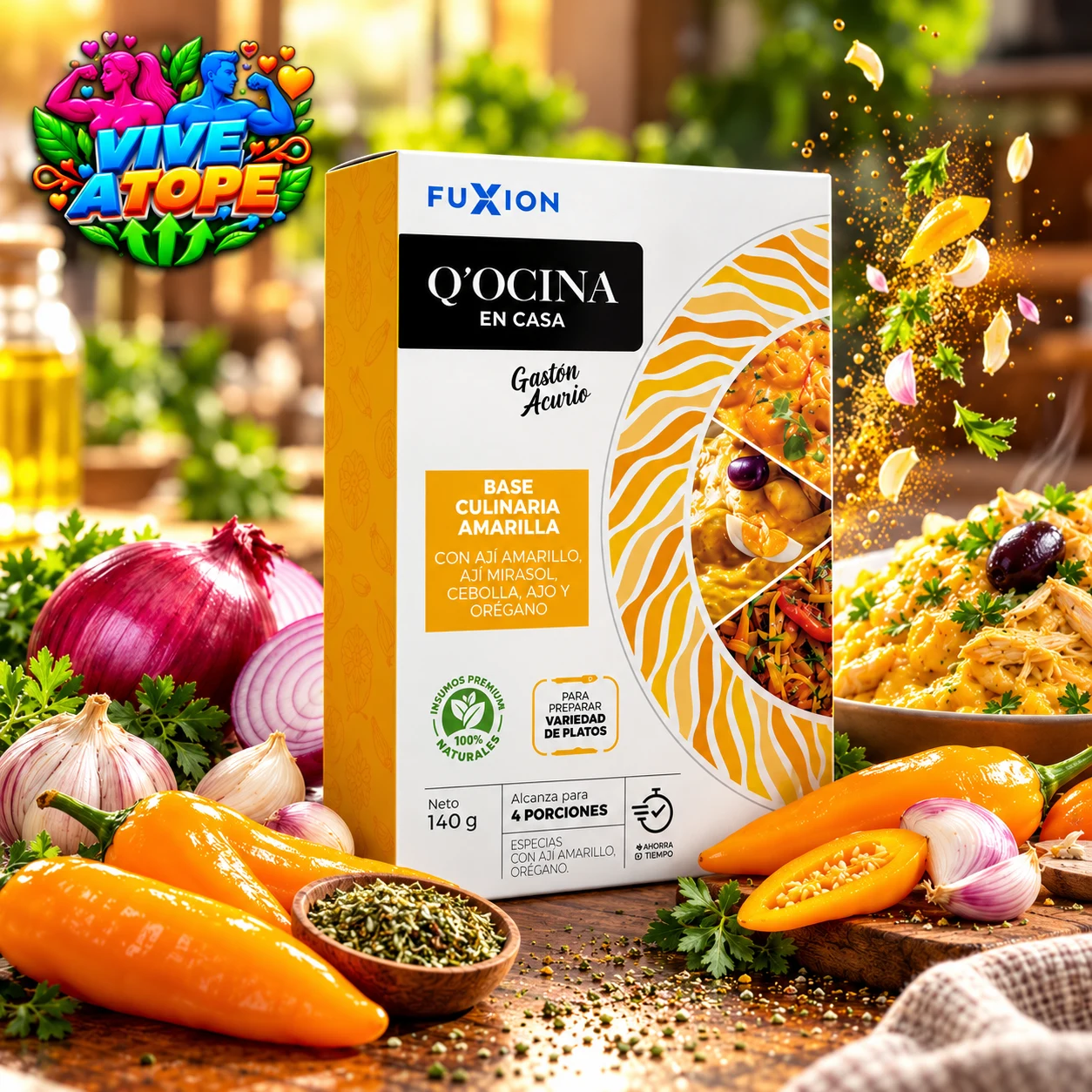 BASE CULINARIA AMARILLA · 50 g · empaque Colombia