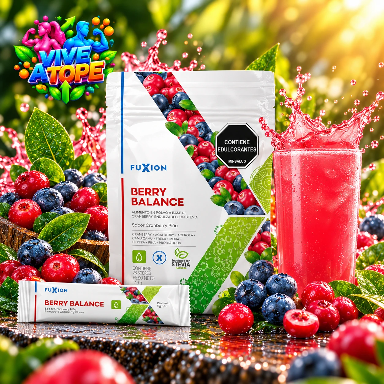 Berry Balance · 28 días · envase Colombia