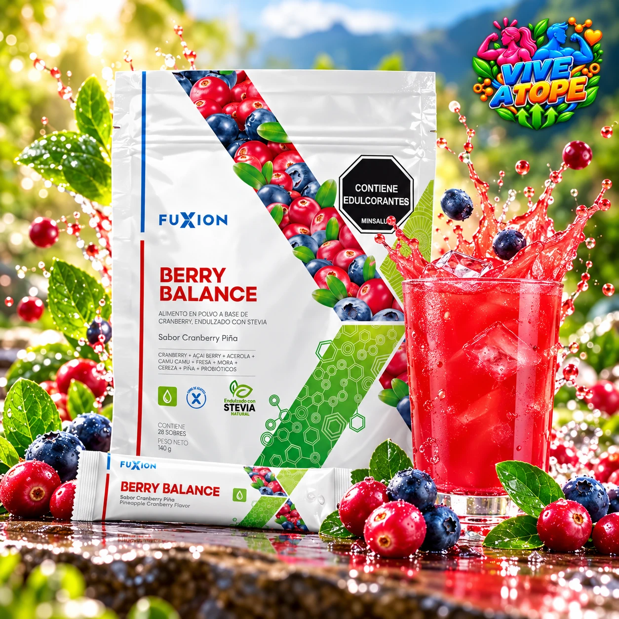 Berry Balance · 28 días · envase Colombia