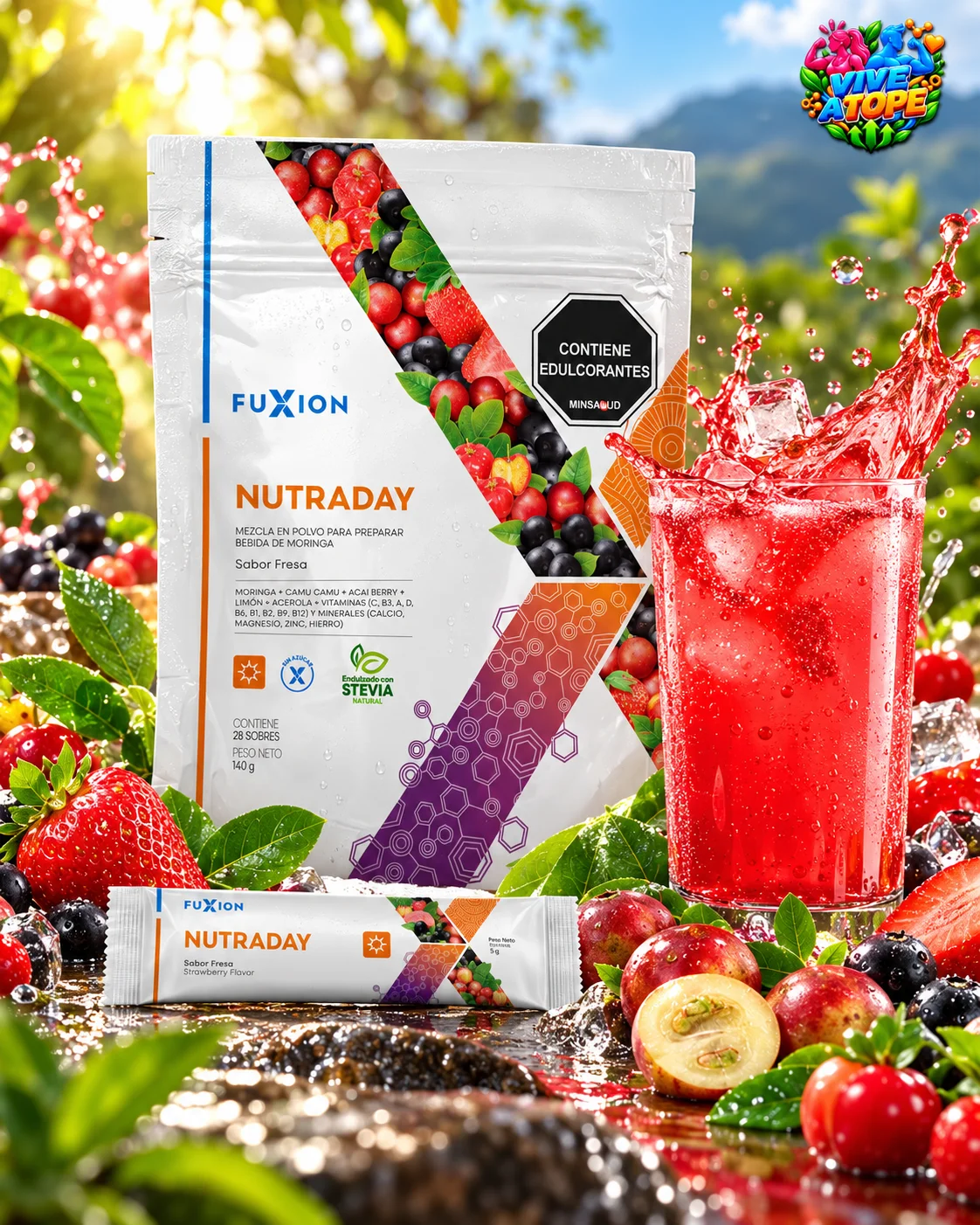 Nutraday · 28 días · envase Colombia